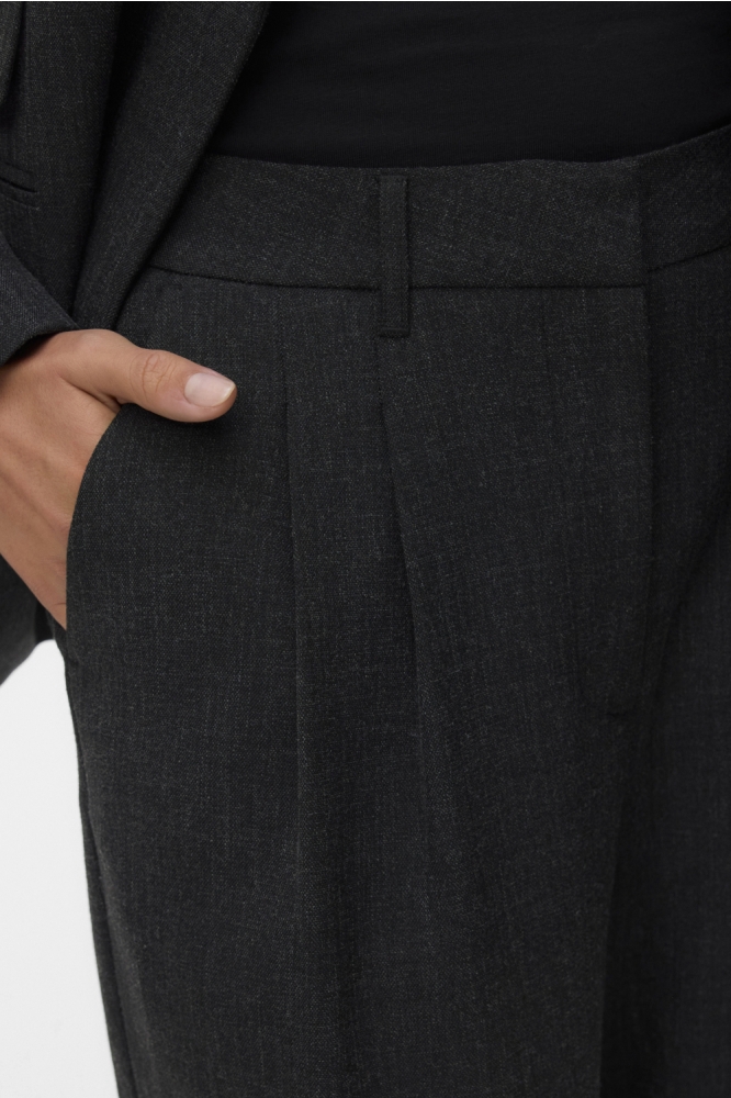 Vero Moda grijze dames broek | Close up