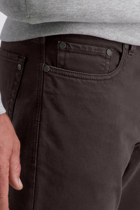 Pierre Cardin bruine heren jeans | Close up