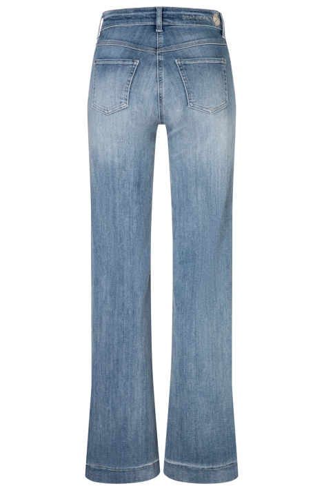 Mac blauwe dames jeans | Achteraanzicht