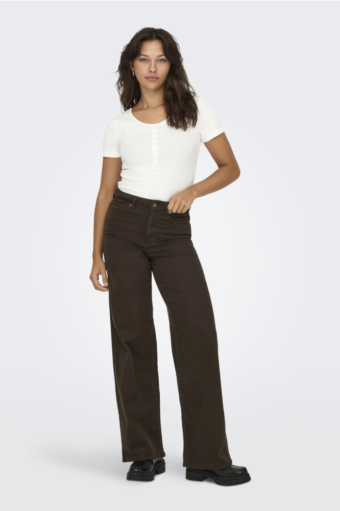 Only bruine dames jeans | Model