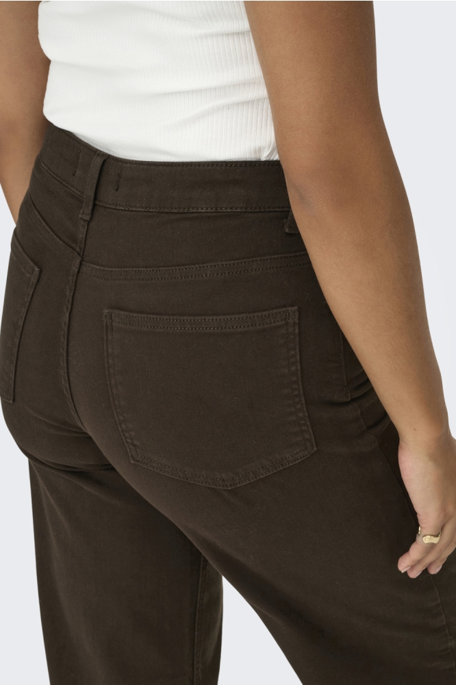 Only bruine dames jeans | Close up