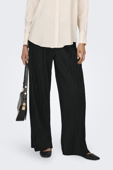 Only ONLRAVENNA PLISSE PANT NOOS JRS 15318505 BLACK