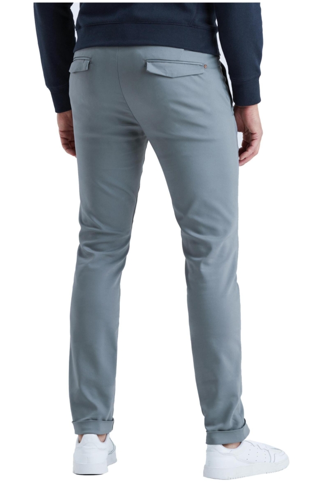 Cast Iron blauwe heren broek | Achteraanzicht