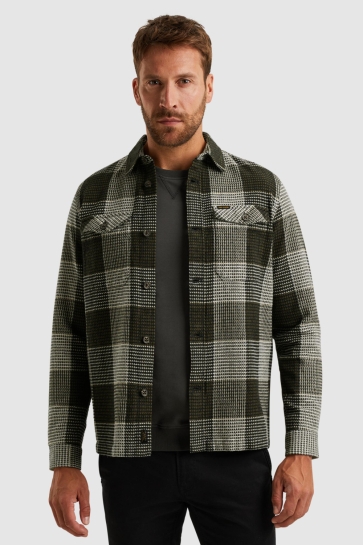 PME legend Overhemd SHIRT JACKET MET RUITPATROON PSI2508214 6416