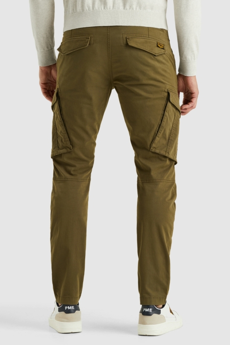 PME legend groene heren broek | Model achteraanzicht