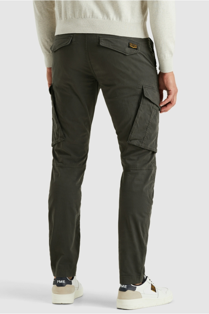 PME legend grijze heren broek | Model achteraanzicht