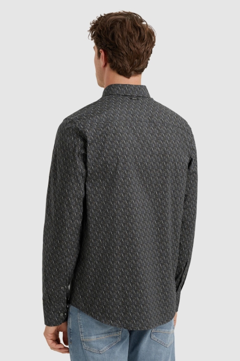 Vanguard blauwe heren overhemd | Model achteraanzicht