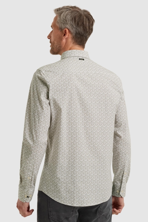 Vanguard witte heren overhemd | Model achteraanzicht