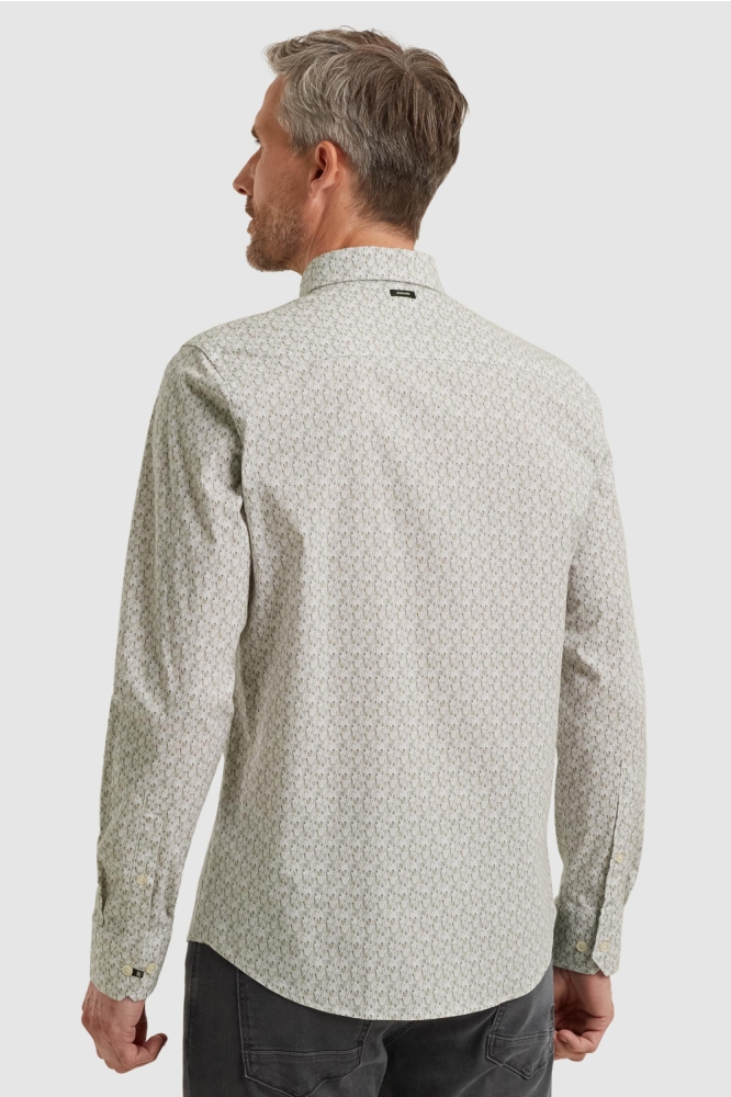 Vanguard witte heren overhemd | Model achteraanzicht