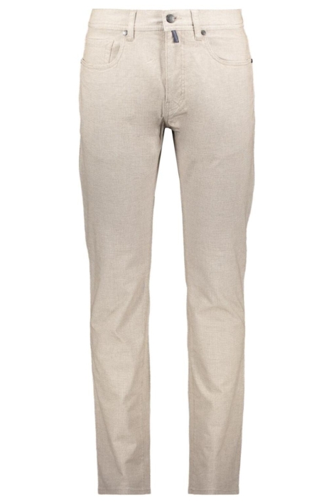 Pierre Cardin beige heren broek | Vooraanzicht