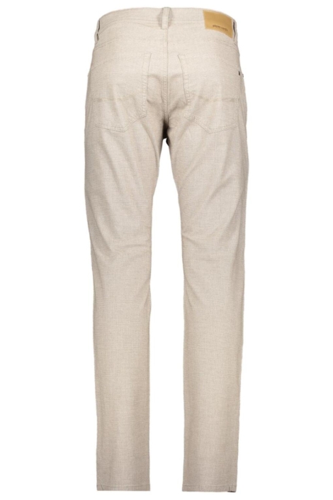 Pierre Cardin beige heren broek | Achteraanzicht