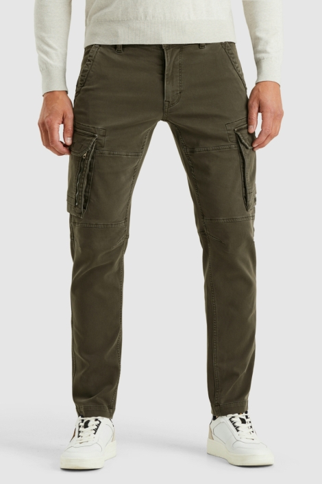 PME legend grijze heren broek | Model vooraanzicht