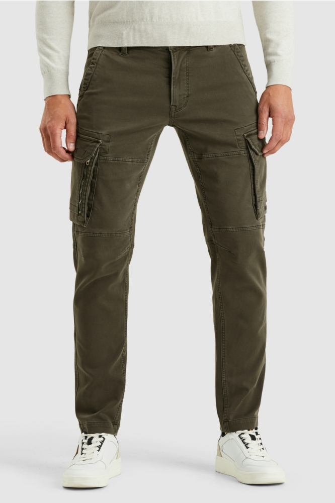 PME legend grijze heren broek | Model vooraanzicht