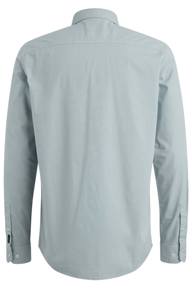 PME legend blauwe heren overhemd | Achteraanzicht