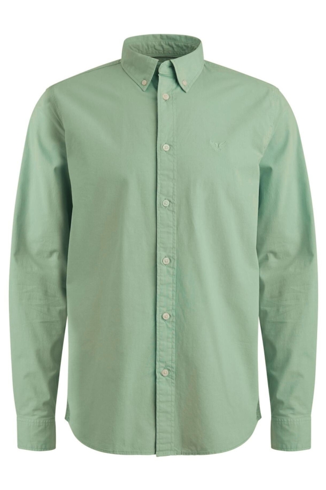 PME legend groene heren overhemd | Vooraanzicht