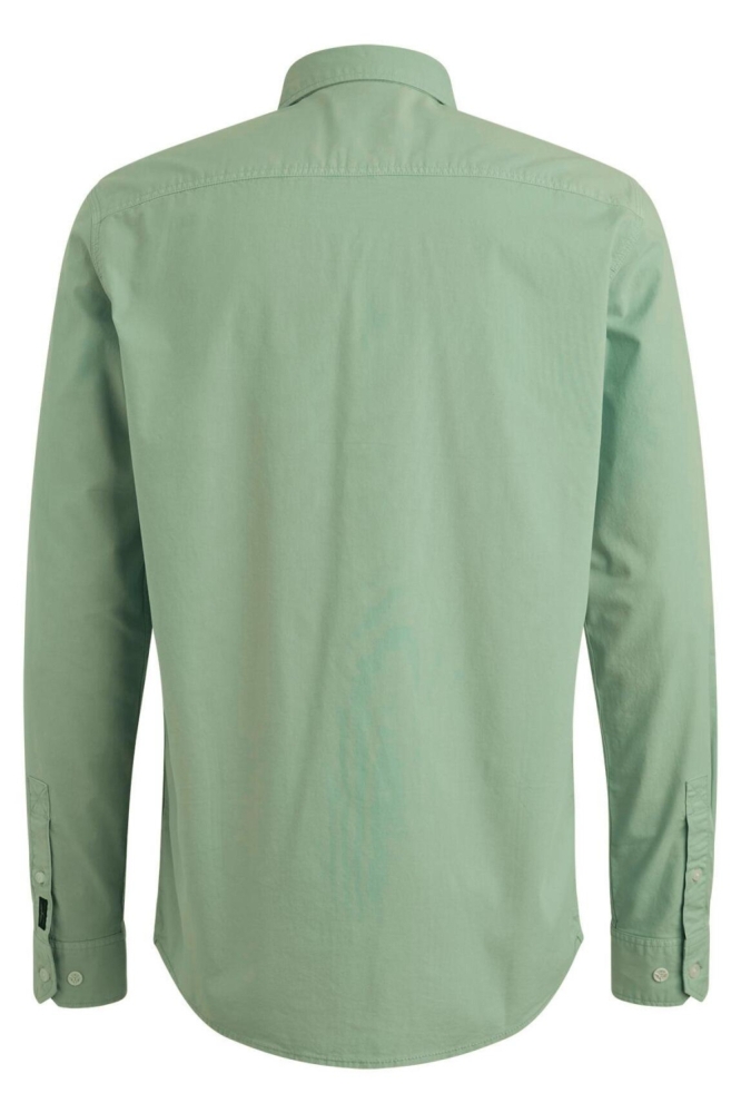 PME legend groene heren overhemd | Achteraanzicht