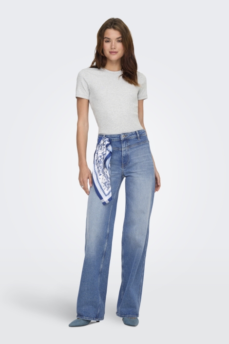 Only blauwe dames jeans | Model