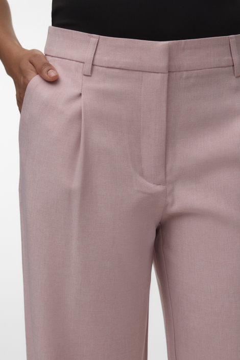 Vero Moda roze dames broek | Close up