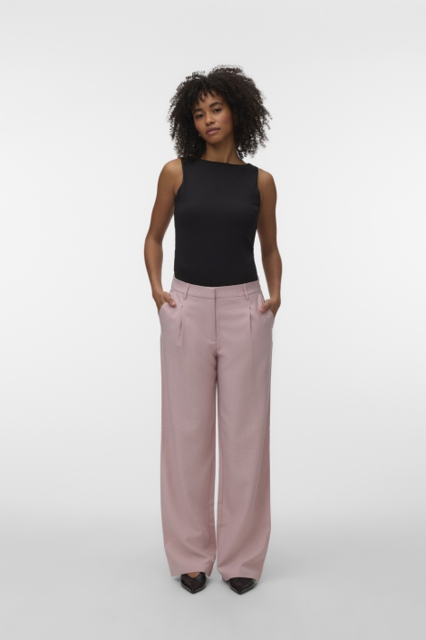 Vero Moda roze dames broek | Model