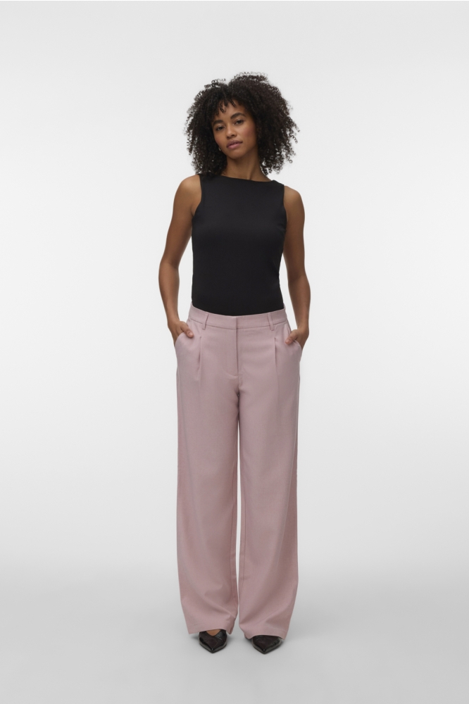 Vero Moda roze dames broek | Model