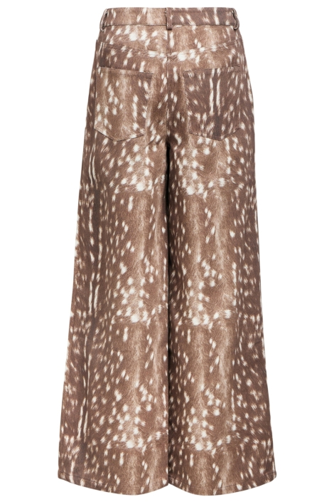 Object bruine dames jeans | Achteraanzicht