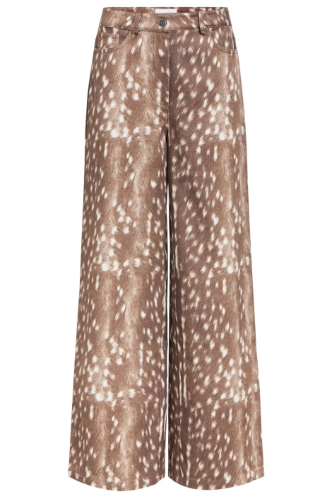 Object bruine dames jeans | Vooraanzicht