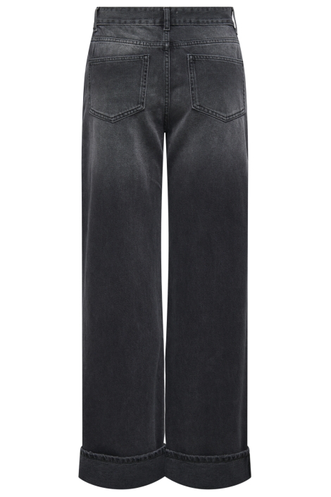 Only zwarte dames jeans | Achteraanzicht