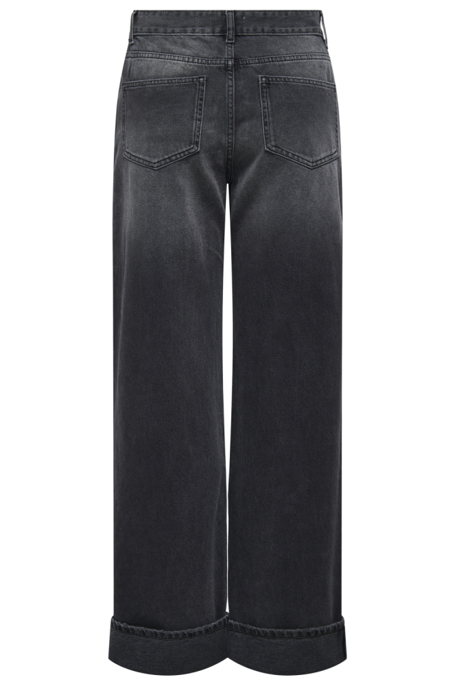 Only zwarte dames jeans | Achteraanzicht
