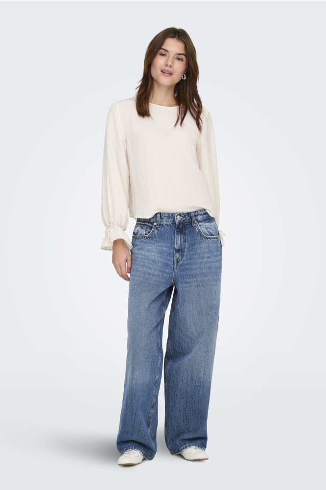 Only blauwe dames jeans | Model