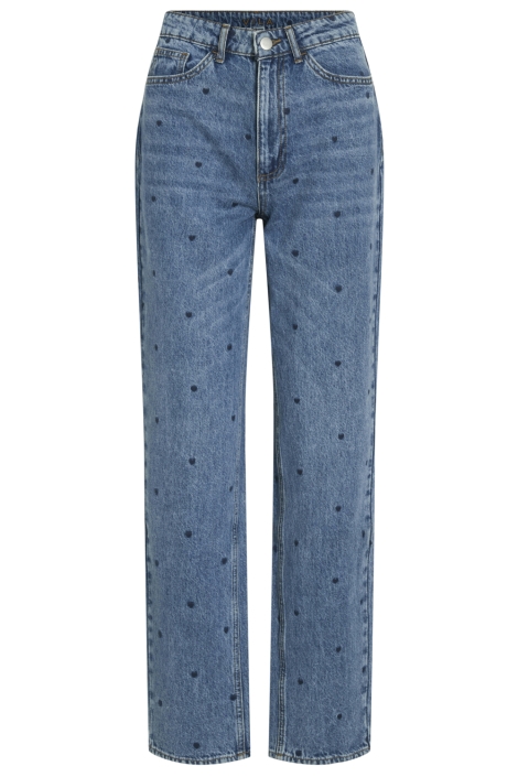 Vila blauwe dames jeans | Vooraanzicht