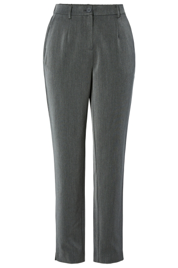 Pieces PCKAMIL HW ANKLE PANT NOOS BC 17155334 Dark Grey Melange