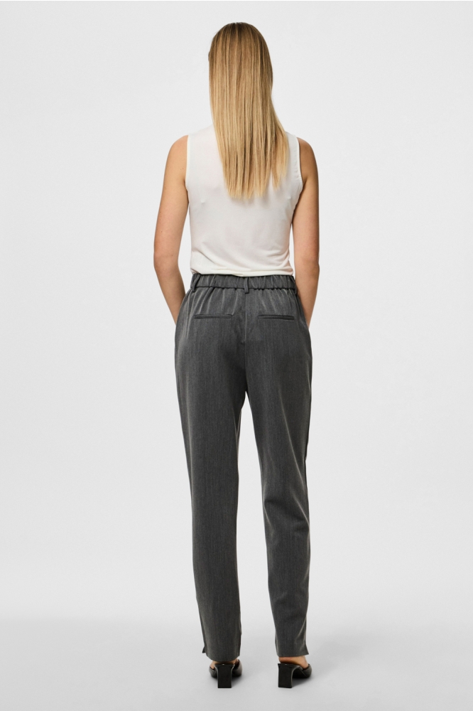 Pieces grijze dames broek | Model