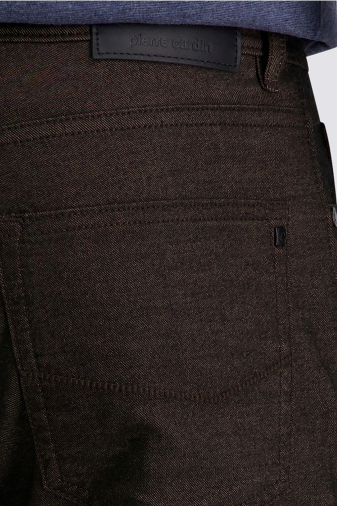 Pierre Cardin bruine heren broek | Kleurstaal