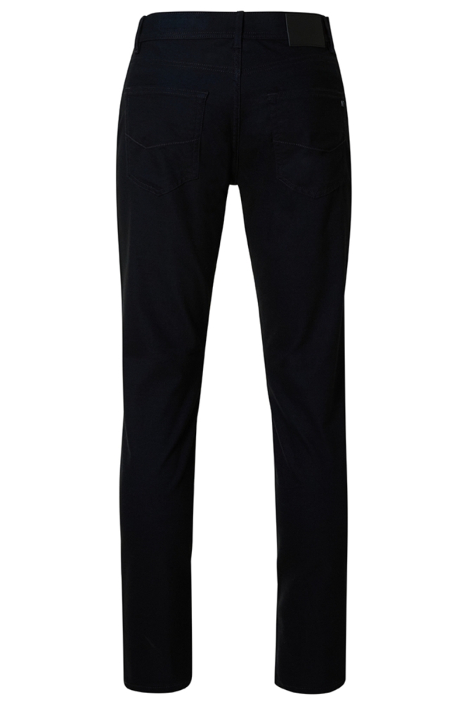 Pierre Cardin blauwe heren broek | Achteraanzicht