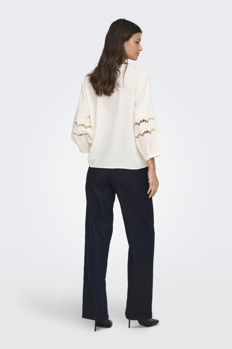 Jacqueline de Yong zwarte dames jeans | Model