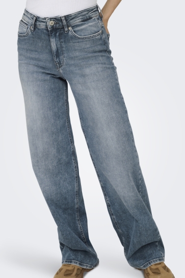 Only Jeans ONLMADISON BLUSH HW WIDE DNM REA570 15353692 Special Blue Grey Denim