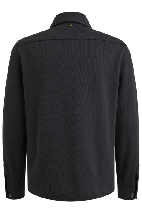 PME legend blauwe heren overhemd | Achteraanzicht