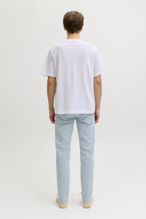 JJ Rebel blauwe heren jeans | Model achteraanzicht