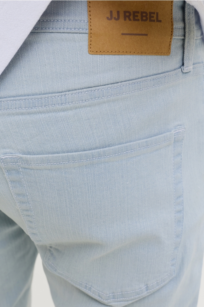 JJ Rebel blauwe heren jeans | Close up