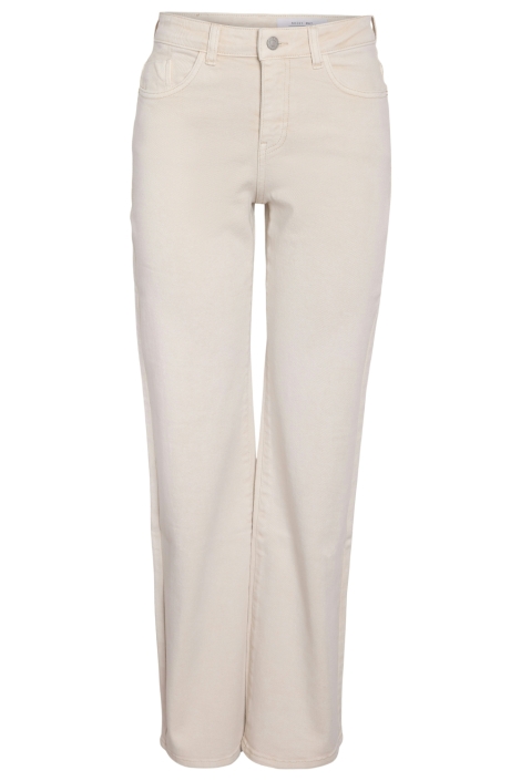 Noisy may beige dames jeans | Vooraanzicht