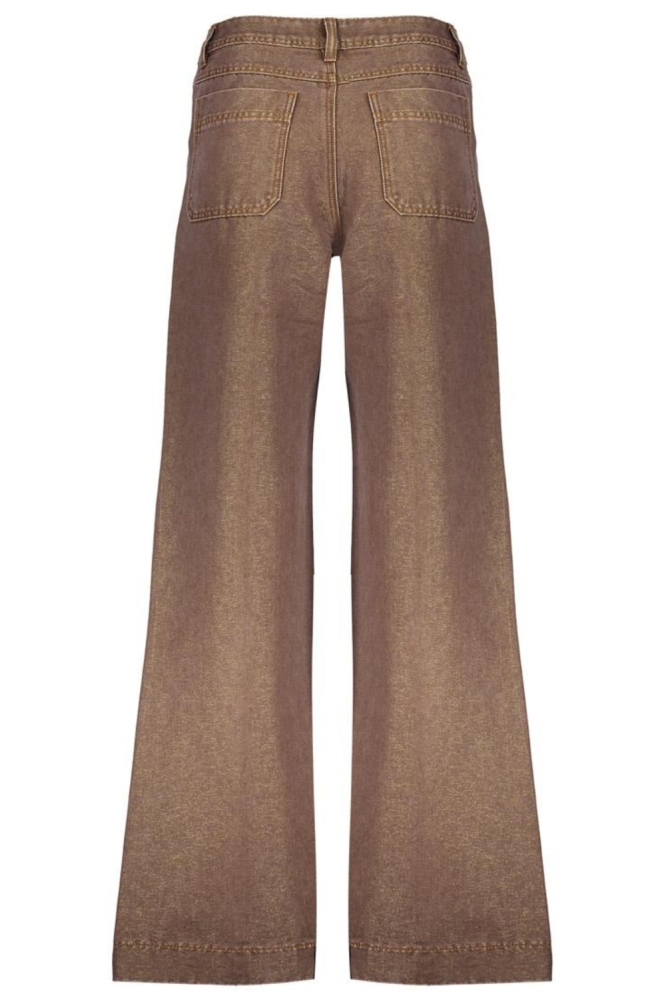 Geisha camel dames jeans | Achteraanzicht