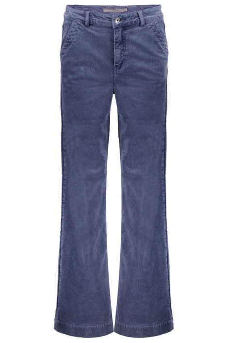 Geisha blauwe dames broek | Vooraanzicht