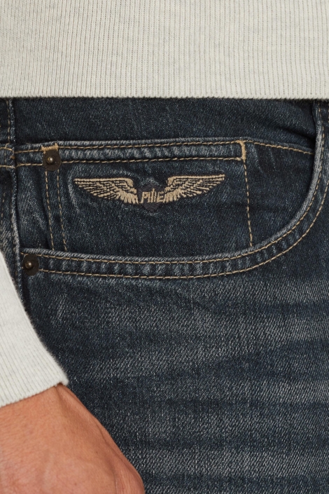 PME legend bordeaux heren jeans | Close up