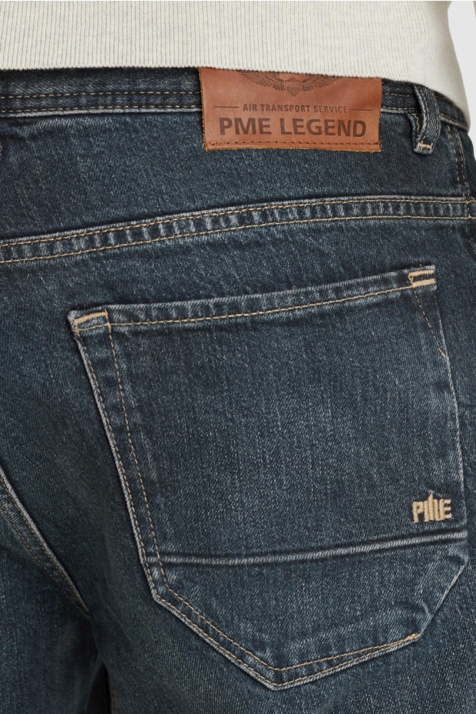 PME legend bordeaux heren jeans | Close up