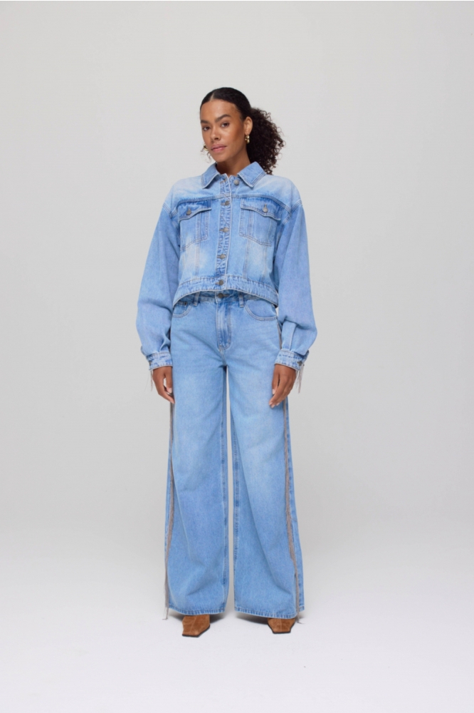 Harper & Yve blauwe dames jeans | Model