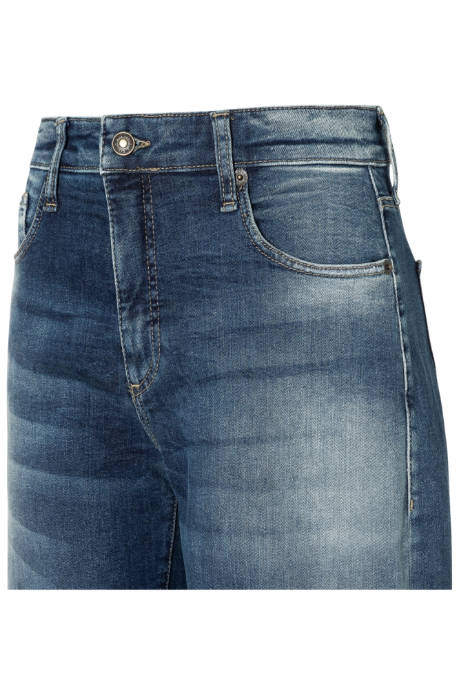 Mac blauwe dames jeans | Close up