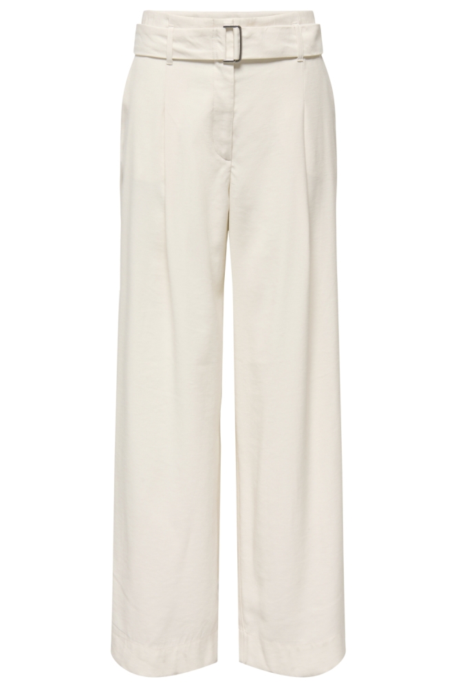 Only beige dames broek | Vooraanzicht