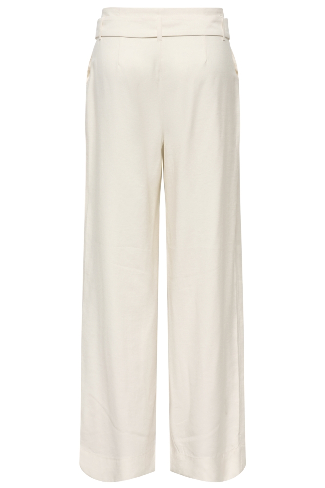 Only beige dames broek | Achteraanzicht