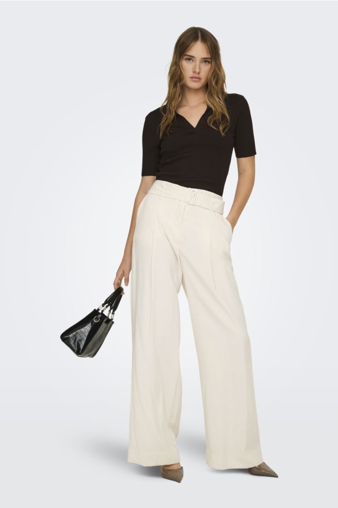 Only beige dames broek | Model