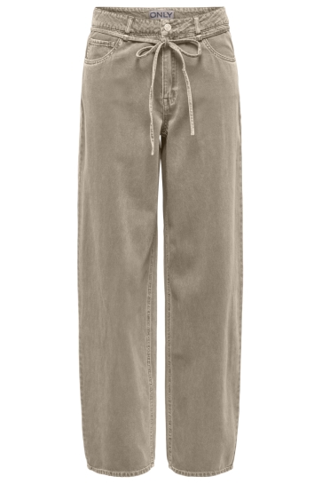 Only ONLGIANNA SILLA MW STR BELT PANT PN 15372521 CROCKERY